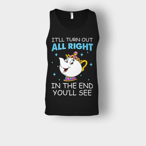 Ill-Turn-Out-All-Right-In-The-End-Youll-See-Disney-Beauty-And-The-Beast-Unisex-Tank-Top-Black