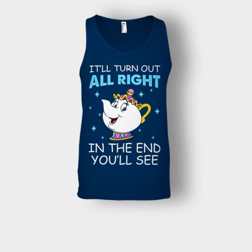 Ill-Turn-Out-All-Right-In-The-End-Youll-See-Disney-Beauty-And-The-Beast-Unisex-Tank-Top-Navy