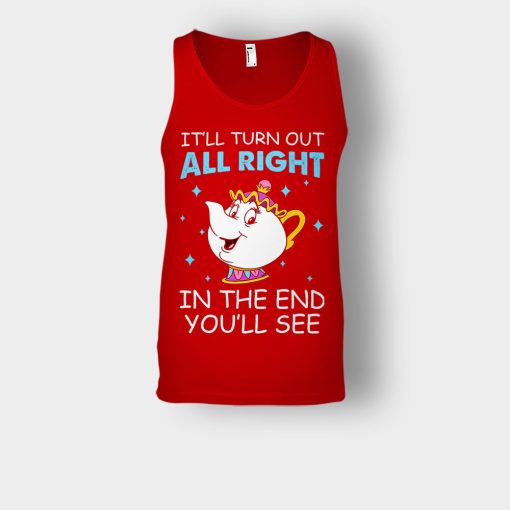 Ill-Turn-Out-All-Right-In-The-End-Youll-See-Disney-Beauty-And-The-Beast-Unisex-Tank-Top-Red