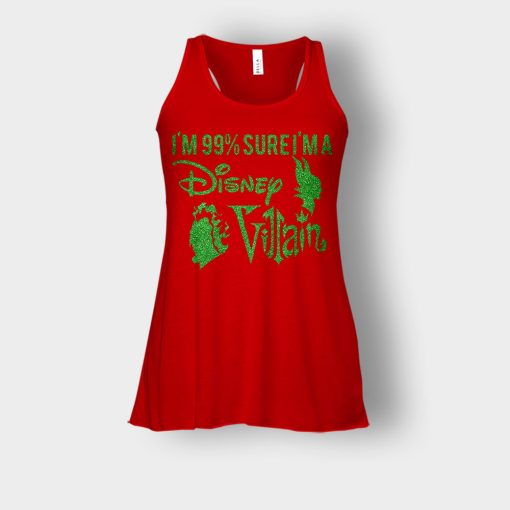 Im-9925-sure-I-am-a-Disney-Villain-Bella-Womens-Flowy-Tank-Red