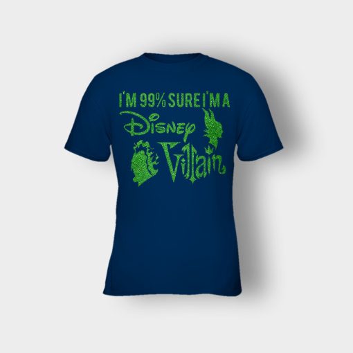 Im-9925-sure-I-am-a-Disney-Villain-Kids-T-Shirt-Navy