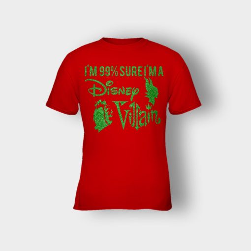 Im-9925-sure-I-am-a-Disney-Villain-Kids-T-Shirt-Red