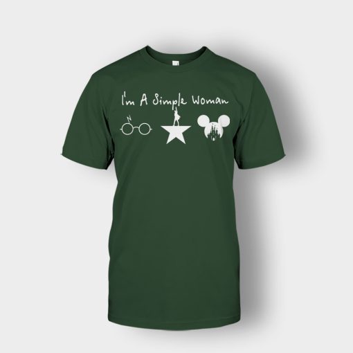 Im-A-Simple-Woman-Harry-Potter-Broadway-Hamilton-Disney-Mickey-Inspired-Unisex-T-Shirt-Forest