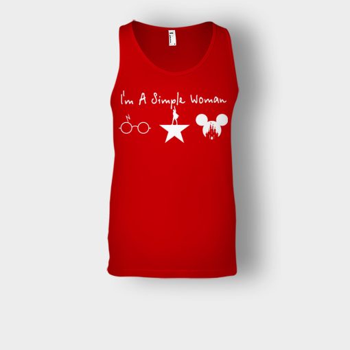 Im-A-Simple-Woman-Harry-Potter-Broadway-Hamilton-Disney-Mickey-Inspired-Unisex-Tank-Top-Red