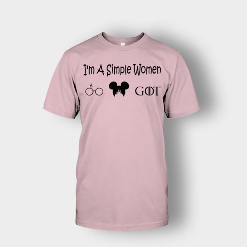 Im-A-Simple-Women-Harry-Potter-Game-Of-Thrones-Disney-Mickey-Inspired-Unisex-T-Shirt-Light-Pink