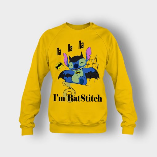 Im-Batstitch-Disney-Lilo-And-Stitch-Crewneck-Sweatshirt-Gold