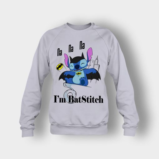 Im-Batstitch-Disney-Lilo-And-Stitch-Crewneck-Sweatshirt-Sport-Grey