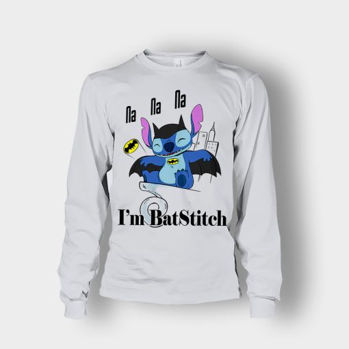 Im-Batstitch-Disney-Lilo-And-Stitch-Unisex-Long-Sleeve-Ash