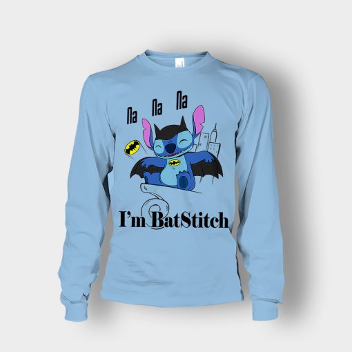 Im-Batstitch-Disney-Lilo-And-Stitch-Unisex-Long-Sleeve-Light-Blue