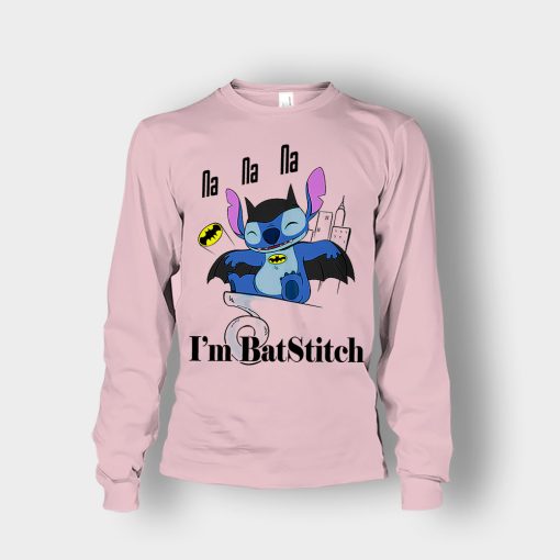 Im-Batstitch-Disney-Lilo-And-Stitch-Unisex-Long-Sleeve-Light-Pink