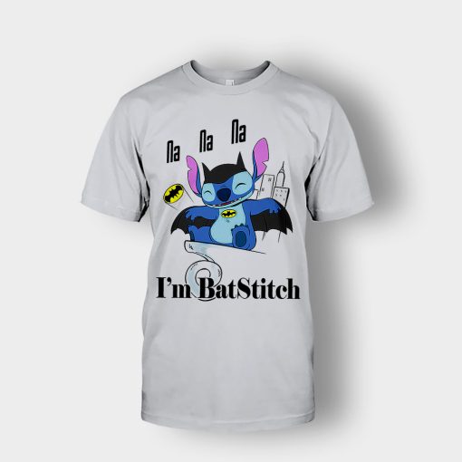 Im-Batstitch-Disney-Lilo-And-Stitch-Unisex-T-Shirt-Ash