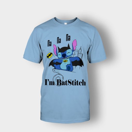 Im-Batstitch-Disney-Lilo-And-Stitch-Unisex-T-Shirt-Light-Blue