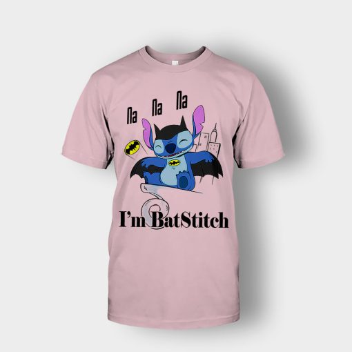 Im-Batstitch-Disney-Lilo-And-Stitch-Unisex-T-Shirt-Light-Pink