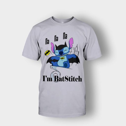 Im-Batstitch-Disney-Lilo-And-Stitch-Unisex-T-Shirt-Sport-Grey