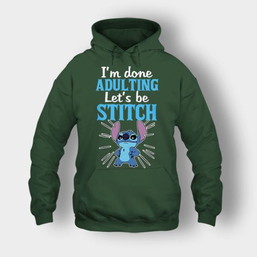 Im-Done-Adulting-Lets-Be-Disney-Lilo-And-Stitch-Unisex-Hoodie-Forest