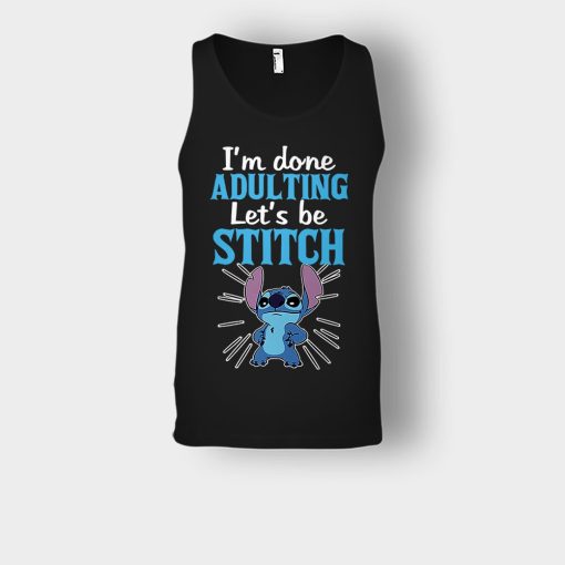 Im-Done-Adulting-Lets-Be-Disney-Lilo-And-Stitch-Unisex-Tank-Top-Black