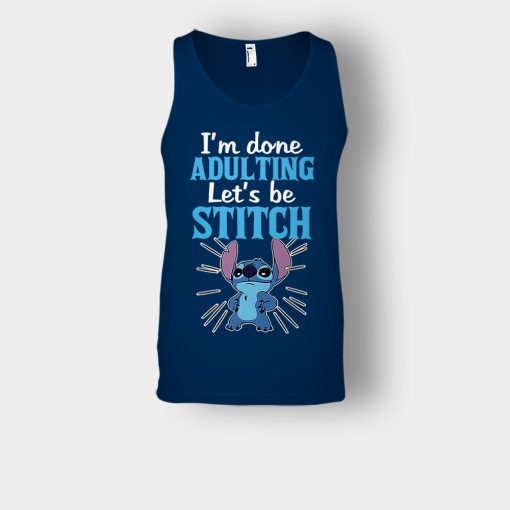 Im-Done-Adulting-Lets-Be-Disney-Lilo-And-Stitch-Unisex-Tank-Top-Navy