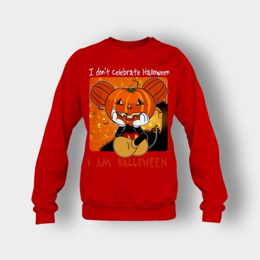 Im-Halloween-Disney-Mickey-Inspired-Crewneck-Sweatshirt-Red