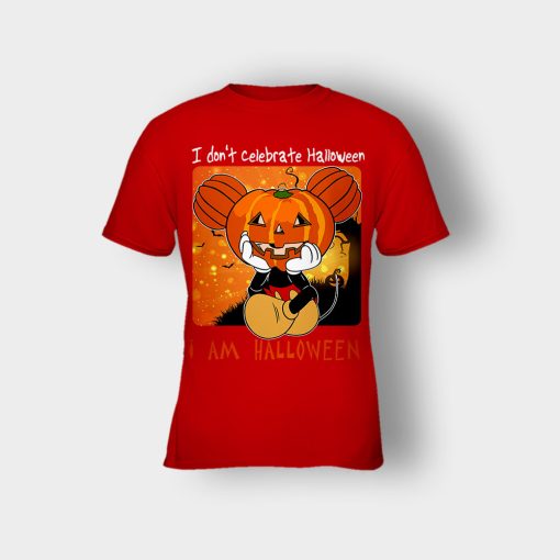 Im-Halloween-Disney-Mickey-Inspired-Kids-T-Shirt-Red