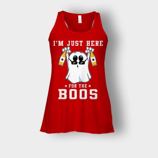 Im-Just-Here-For-The-Boos-Halloween-Bella-Womens-Flowy-Tank-Red