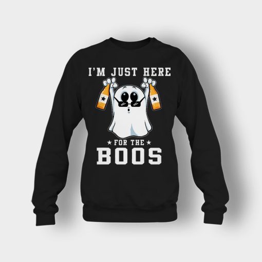 Im-Just-Here-For-The-Boos-Halloween-Crewneck-Sweatshirt-Black