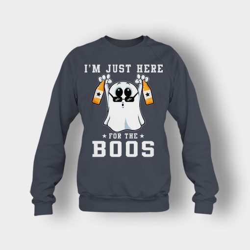 Im-Just-Here-For-The-Boos-Halloween-Crewneck-Sweatshirt-Dark-Heather