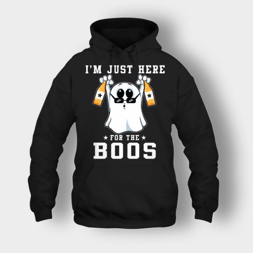 Im-Just-Here-For-The-Boos-Halloween-Unisex-Hoodie-Black