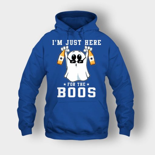 Im-Just-Here-For-The-Boos-Halloween-Unisex-Hoodie-Royal