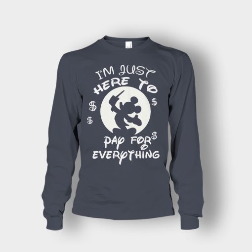 Im-Just-Here-To-Pay-Everything-Disney-Mickey-Inspired-Unisex-Long-Sleeve-Dark-Heather