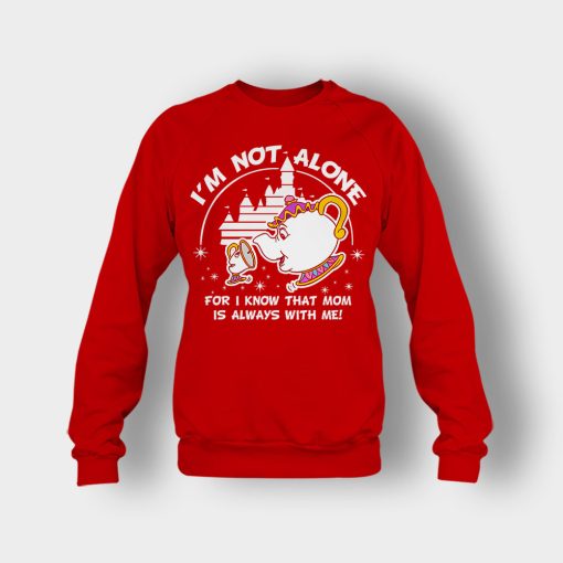 Im-Not-Alone-Mom-Is-With-Me-Disney-Beauty-And-The-Beast-Crewneck-Sweatshirt-Red