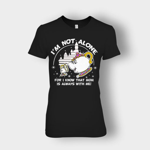 Im-Not-Alone-Mom-Is-With-Me-Disney-Beauty-And-The-Beast-Ladies-T-Shirt-Black