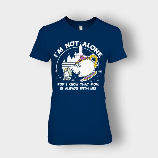 Im-Not-Alone-Mom-Is-With-Me-Disney-Beauty-And-The-Beast-Ladies-T-Shirt-Navy