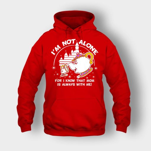 Im-Not-Alone-Mom-Is-With-Me-Disney-Beauty-And-The-Beast-Unisex-Hoodie-Red