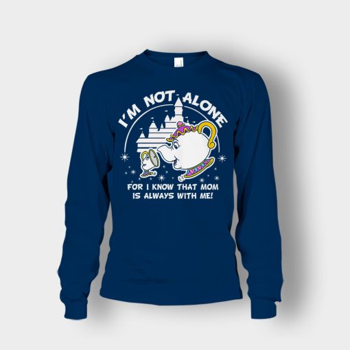 Im-Not-Alone-Mom-Is-With-Me-Disney-Beauty-And-The-Beast-Unisex-Long-Sleeve-Navy