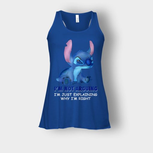 Im-Not-Arguing-Disney-Lilo-And-Stitch-Bella-Womens-Flowy-Tank-Royal