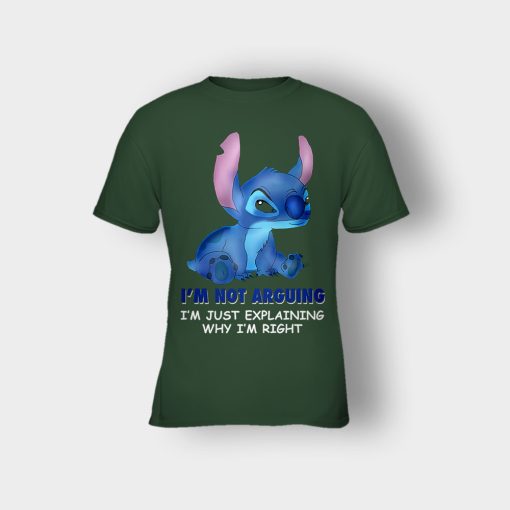 Im-Not-Arguing-Disney-Lilo-And-Stitch-Kids-T-Shirt-Forest