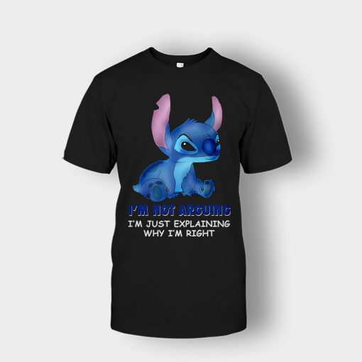 Im-Not-Arguing-Disney-Lilo-And-Stitch-Unisex-T-Shirt-Black