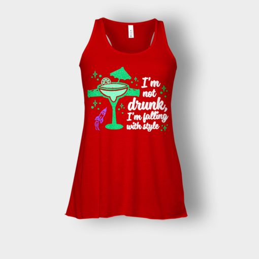 Im-Not-Drunk-Im-Falling-With-Style-Disney-Toy-Story-Bella-Womens-Flowy-Tank-Red