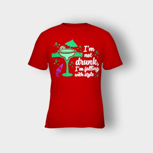 Im-Not-Drunk-Im-Falling-With-Style-Disney-Toy-Story-Kids-T-Shirt-Red