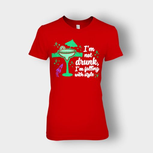 Im-Not-Drunk-Im-Falling-With-Style-Disney-Toy-Story-Ladies-T-Shirt-Red