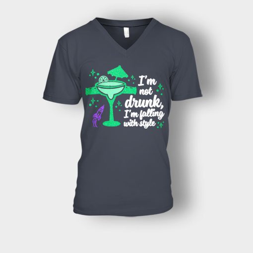 Im-Not-Drunk-Im-Falling-With-Style-Disney-Toy-Story-Unisex-V-Neck-T-Shirt-Dark-Heather