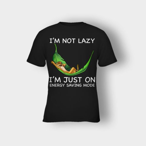 Im-Not-Lazy-Im-Just-On-Energy-Saving-Mode-The-Lion-King-Disney-Inspired-Kids-T-Shirt-Black