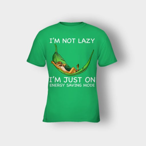 Im-Not-Lazy-Im-Just-On-Energy-Saving-Mode-The-Lion-King-Disney-Inspired-Kids-T-Shirt-Irish-Green