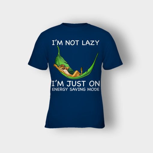 Im-Not-Lazy-Im-Just-On-Energy-Saving-Mode-The-Lion-King-Disney-Inspired-Kids-T-Shirt-Navy