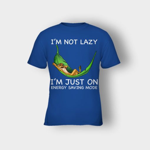 Im-Not-Lazy-Im-Just-On-Energy-Saving-Mode-The-Lion-King-Disney-Inspired-Kids-T-Shirt-Royal
