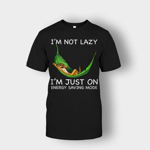Im-Not-Lazy-Im-Just-On-Energy-Saving-Mode-The-Lion-King-Disney-Inspired-Unisex-T-Shirt-Black