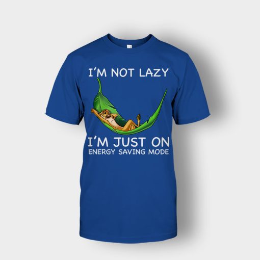 Im-Not-Lazy-Im-Just-On-Energy-Saving-Mode-The-Lion-King-Disney-Inspired-Unisex-T-Shirt-Royal