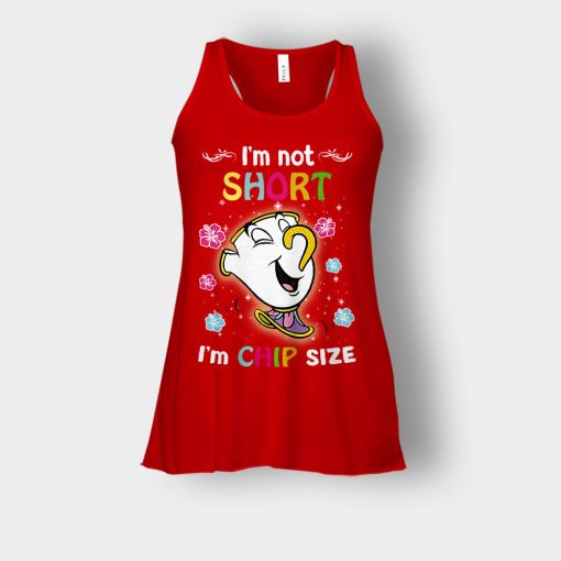 Im-Not-Short-Disney-Beauty-And-The-Beast-Bella-Womens-Flowy-Tank-Red