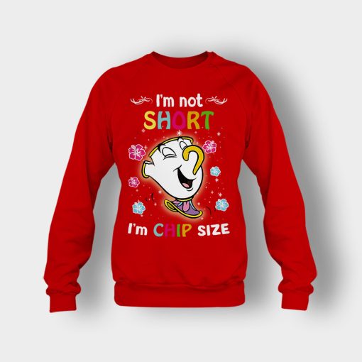 Im-Not-Short-Disney-Beauty-And-The-Beast-Crewneck-Sweatshirt-Red