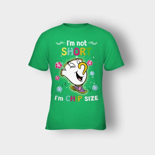 Im-Not-Short-Disney-Beauty-And-The-Beast-Kids-T-Shirt-Irish-Green